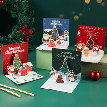 3D Christmas Greeting Card Set