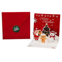 3D Christmas Greeting Card Set