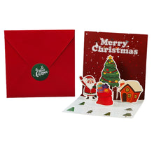 3D Christmas Greeting Card Set