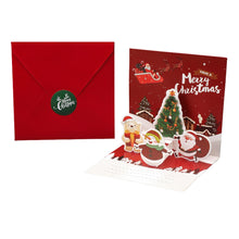 3D Christmas Greeting Card Set