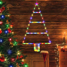 82 LED Christmas Tree Ladder Lights with 8 Lighting Modes