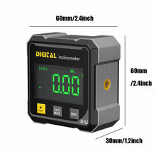 4-Side Magnetic Digital Angle Gauge With Laser Electronic Protractor