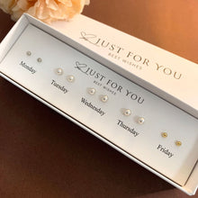 Women’s Fashion Stud Earrings Set 5 Pairs