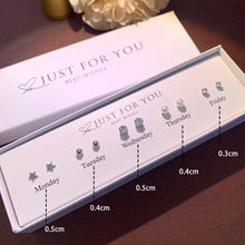 Women’s Fashion Stud Earrings Set 5 Pairs