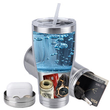 Stainless Steel Water Bottle Storage Container