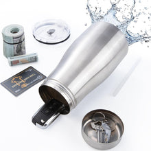 Stainless Steel Water Bottle Storage Container