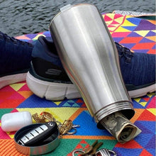 Stainless Steel Water Bottle Storage Container