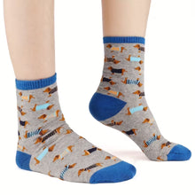 5 Pairs Sausage Dog Socks