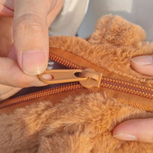 Soft Capybara Plush Shoulder Bag