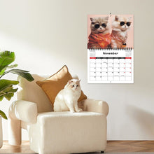 2026 Stylish Cats Wall Calendar