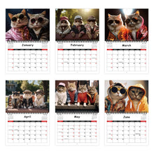 2026 Stylish Cats Wall Calendar