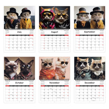 2026 Stylish Cats Wall Calendar