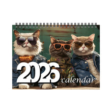 2026 Stylish Cats Wall Calendar