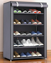Shoe Rack 6/8/10 Tier Shoe Rack Large Shoe Stand Shoes Storage Organizer Shelf Cabinet for Closet with Nonwoven Fabric Cover Display Shelf