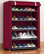 Shoe Rack 6/8/10 Tier Shoe Rack Large Shoe Stand Shoes Storage Organizer Shelf Cabinet for Closet with Nonwoven Fabric Cover Display Shelf