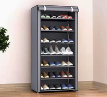 Shoe Rack 6/8/10 Tier Shoe Rack Large Shoe Stand Shoes Storage Organizer Shelf Cabinet for Closet with Nonwoven Fabric Cover Display Shelf