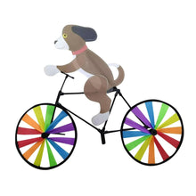 Animal Bicycle Garden Wind Spinner Rainbow Wheels
