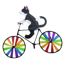 Animal Bicycle Garden Wind Spinner Rainbow Wheels