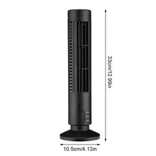Bladeless Tower Fan Vertical Standing Electric Fan