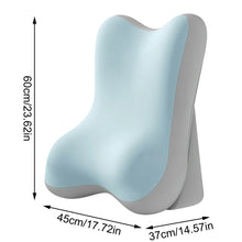 Ergonomic Memory Foam Headboard Back Support Pillow