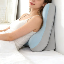 Ergonomic Memory Foam Headboard Back Support Pillow