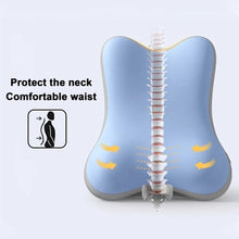 Ergonomic Memory Foam Headboard Back Support Pillow