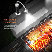 Magnetic LED Grill Light with Flexible Gooseneck