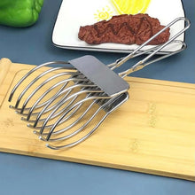 Stainless Steel Roast Beef and Bread Slicing Tongs