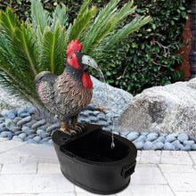 Resin Animal Basin Outdoor Water Fountain