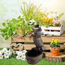 Resin Animal Basin Outdoor Water Fountain