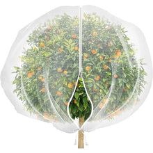 Protective Tree Netting Cover with Zipper Drawstring