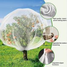 Protective Tree Netting Cover with Zipper Drawstring