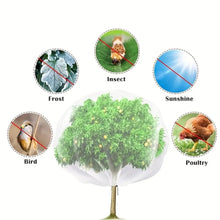 Protective Tree Netting Cover with Zipper Drawstring