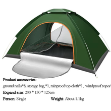Automatic Pop Up Camping Tent