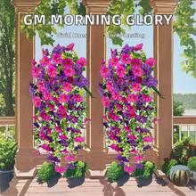 Artificial Eucalyptus Morning Glory Bouquet Multipack