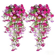 Artificial Eucalyptus Morning Glory Bouquet Multipack