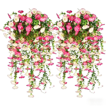 Artificial Eucalyptus Morning Glory Bouquet Multipack