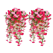 Artificial Eucalyptus Morning Glory Bouquet Multipack