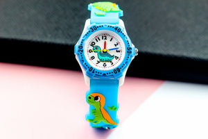 3D Dinosaur Silicone Kids' Quartz Watch