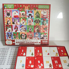 2025 Christmas Advent Calendar 24-Day Countdown Jigsaw Puzzle Set