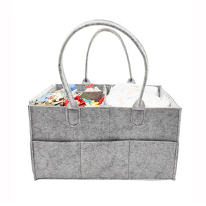 Baby Diaper Caddy Organizer Nursery Basket