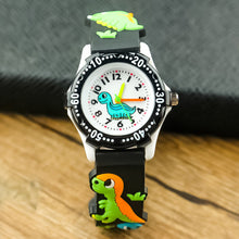 3D Dinosaur Silicone Kids' Quartz Watch
