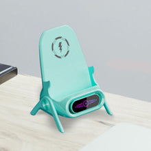 Mini Chair Cordless Charger Desktop Phone Stand Tabletop Ornament