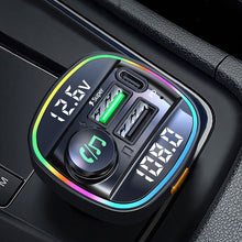 Bluetooth 5.0 FM Transmitter Handsfree Car Radio MP3 Player