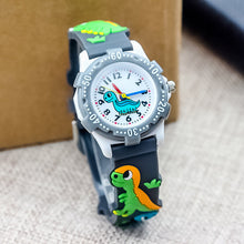 3D Dinosaur Silicone Kids' Quartz Watch