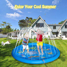 Outdoor Inflatable Sprinkler Pool