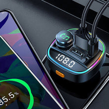 Bluetooth 5.0 FM Transmitter Handsfree Car Radio MP3 Player