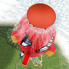 Outdoor Water Spray Rotating Rocket Sprinkler Toy