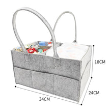 Baby Diaper Caddy Organizer Nursery Basket
