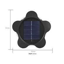 4PCS Outdoor Garden Solar Light Atmosphere Wall Lamp